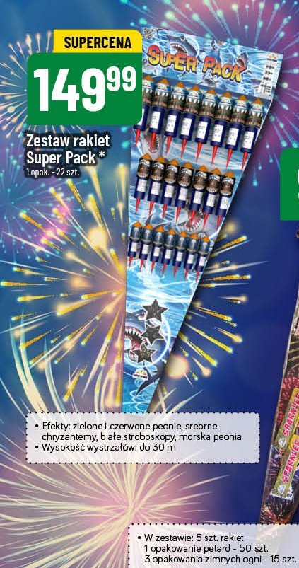 Zestaw rakiet super pack promocja