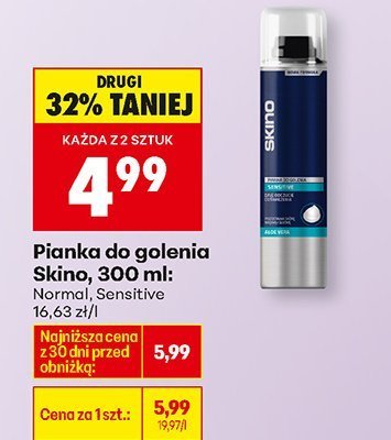 Pianka do golenia, 300 ml: Normal promocja w Biedronka
