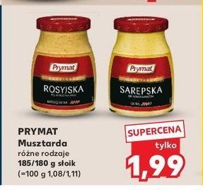 Musztarda rosyjska Prymat promocja