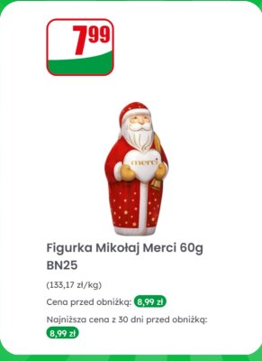Figurka Mikołaj  promocja w Dino