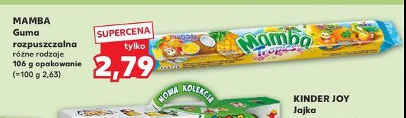 Guma rozpuszczalna Mamba tropics promocja