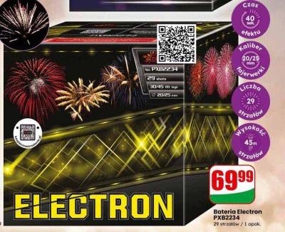 Bateria fajerwerków Electron PXB2234 promocja w Dino