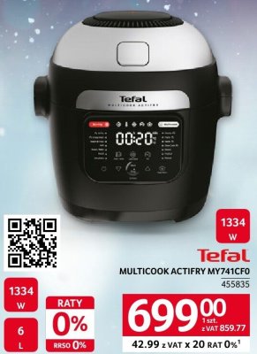 Multicooker Tefal MULTICOOK ACTIFRY MY741CF0 promocja w Selgros