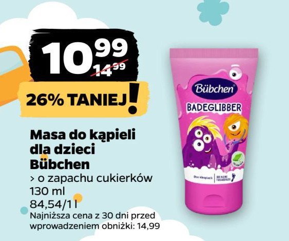 Slime do kąpieli o zapachu cukierków Bubchen baby promocja