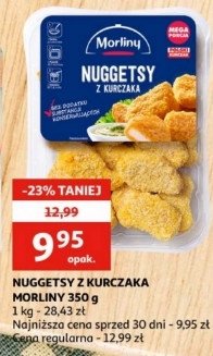 Nuggetsy z kurczaka Morliny promocja