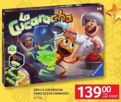 Gra La Cucaracha Świecąca w Ciemności promocja w Selgros