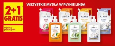 Mydło w płynie Linda promocja w Biedronka