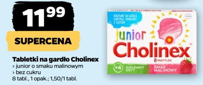 Tabletki Cholinex promocja w Netto