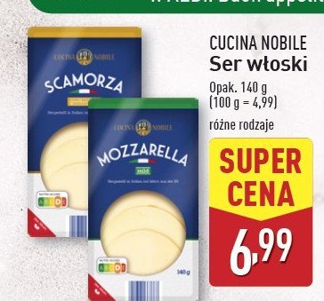 Ser scamorza Cucina nobile promocja