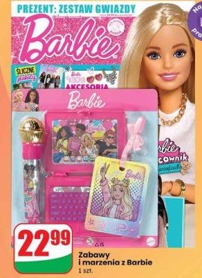 Zabawy i marzenia z Barbie promocja w Dino