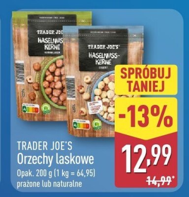Orzechy laskowe prażone promocja w Aldi
