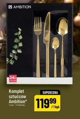 Komplet sztućców Ambition promocja w POLOmarket