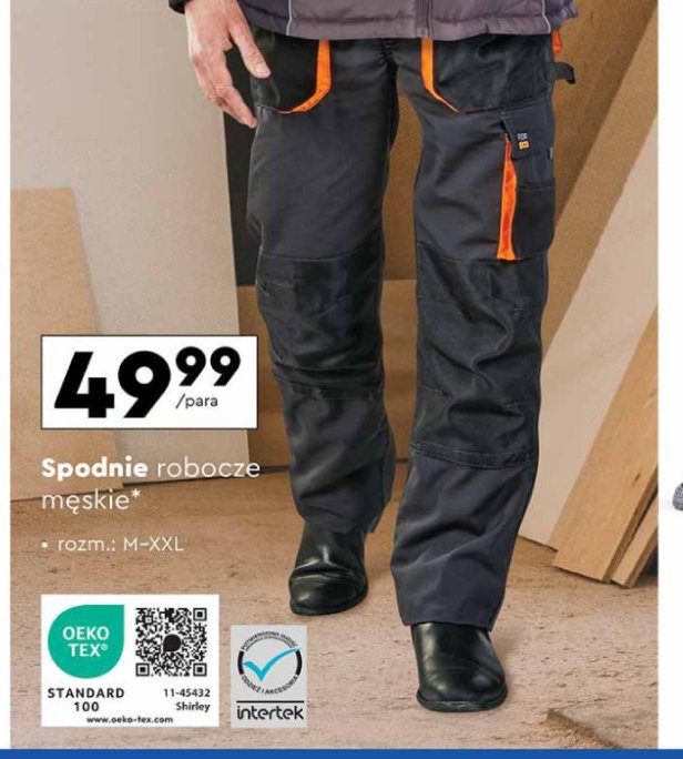 Spodnie robocze m-xxl Niteo tools promocja