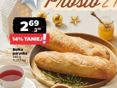 Bułka paryska promocja w Netto