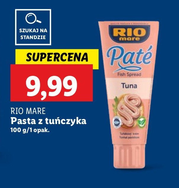 Pasta z tuńczyka Rio mare promocja