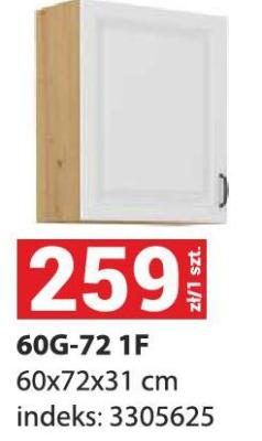 Szafka kuchenna 60G-72 1F promocja w Merkury Market