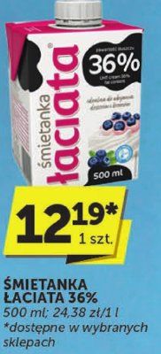 艢mietanka 艂aciate 36% 艁aciate promocja w ABC
