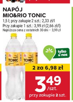 Tonik Mio&rio promocja w Stokrotka