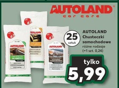 Chusteczki do tapicerki skórzanej Autoland promocja