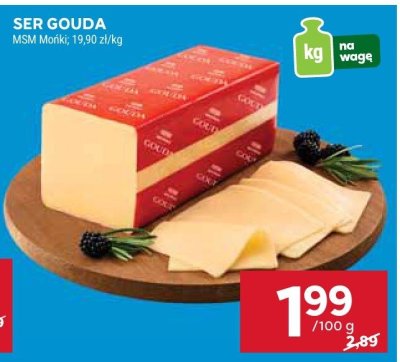 Ser gouda Rolmlecz promocja w Stokrotka