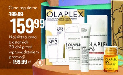 Zestaw w pudełku smooth your style: krem do włosów 100 ml + kuracja do włosów 30 ml + serum do włosów 75 ml OLAPLEX promocja