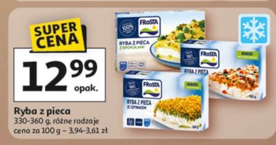 Ryba z pieca 330-360g, różne rodzaje promocja w Auchan