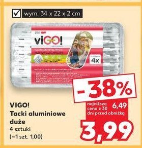 Tacka do grilla duża Vigo! promocja