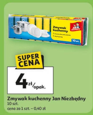 Zmywak kuchenny Jan Niezbędny 10 szt. promocja w Auchan