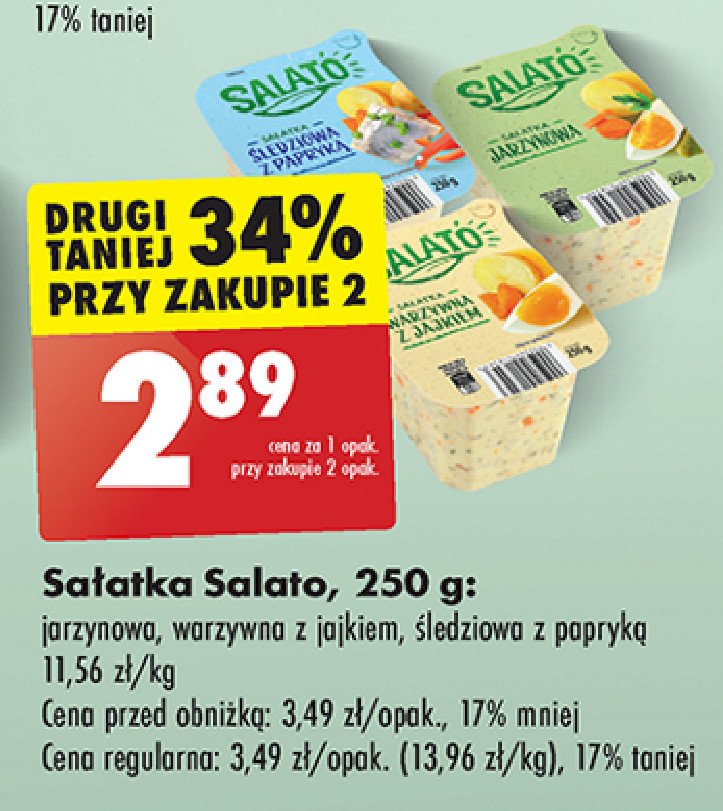 Sałatka jarzynowa Salato promocja