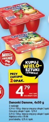 Danonki Danone, 4x50 g promocja w Twój Market