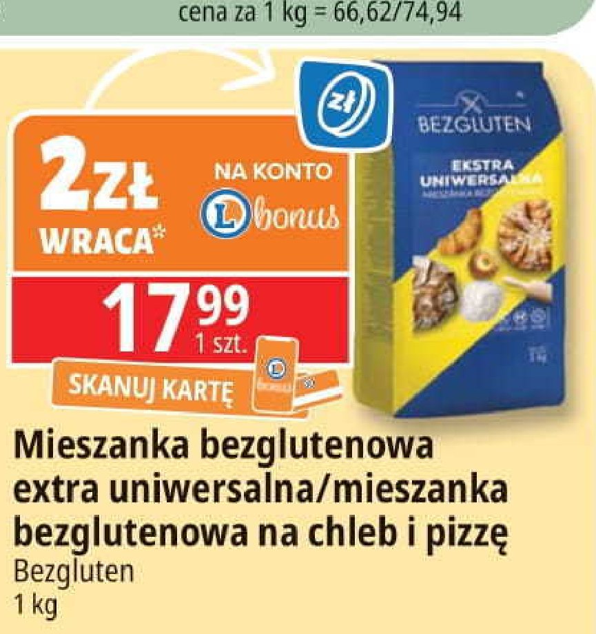 Mieszanka uniwersalna ekstra Bezgluten promocja