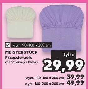 Prześcieradło na gumce 180-200 x 200 cm promocja