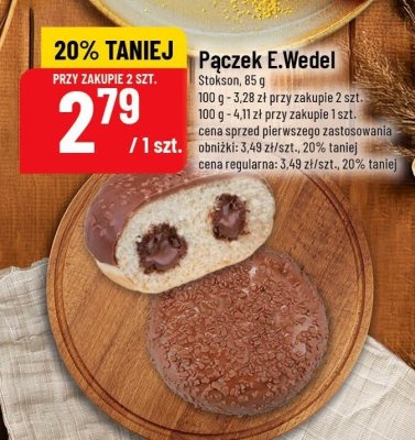 Pączek E.Wedel Stokson promocja w POLOmarket