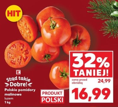 Pomidory malinowe luzem 1 kg promocja w Kaufland