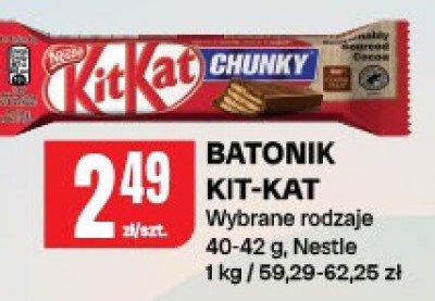 Baton Kit-Kat Nestle promocja w Chorten