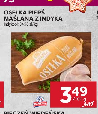 Osełka pierś maślana z indyka Indykpol promocja