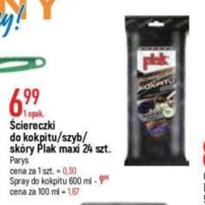 Ściereczki do skóry maxi Plak promocja