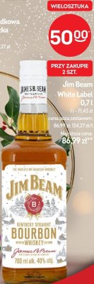 Whisky Jim Beam White Label 0,7l promocja w Żabka