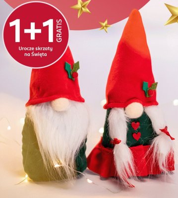 Skrzat świąteczny 1+1 GRATIS promocja w Rossmann