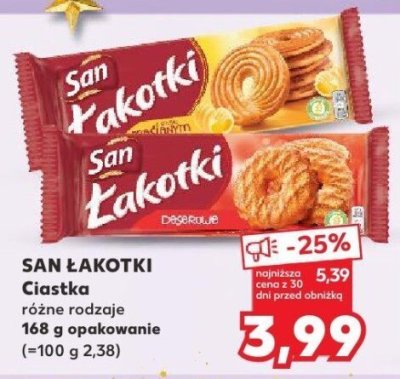 Ciastka ŁAKOTKI różne rodzaje promocja w Kaufland
