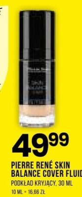 Podkład Pierre René Skin Balance Cover Fluid promocja w Drogerie Natura