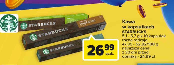 Kawa Starbucks guatemala promocja
