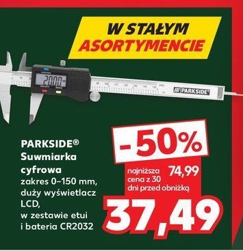 Suwmiarka cyfrowa Parkside promocja