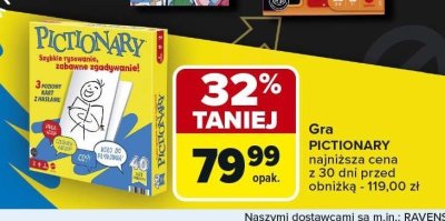 Gra PICTIONARY promocja w Carrefour