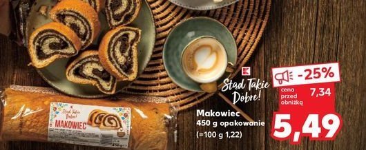 Makowiec K-classic stąd takie dobre! promocja w Kaufland