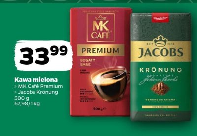 Kawa mielona Jacobs Krönung promocja w Netto