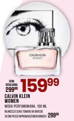 Perfumy CALVIN KLEIN WOMEN woda perfumowana promocja w Drogerie Natura