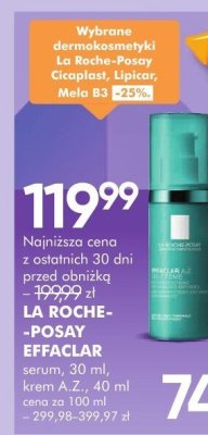 Serum LA ROCHE-POSAY EFFACLAR promocja w Super-Pharm