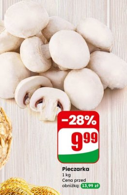 Pieczarka promocja w Dino