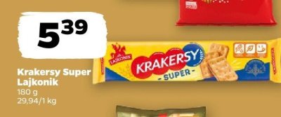 Krakersy Super  promocja w Netto